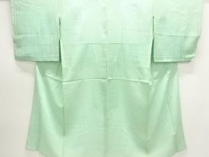 アンティーク　駒絽色紙に草花模様織出し長襦袢